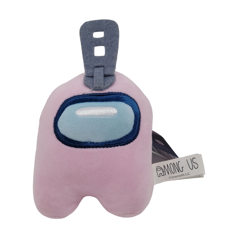 Among Us Series 3 Pink Crewmate Zipper-head Official Plush NWT